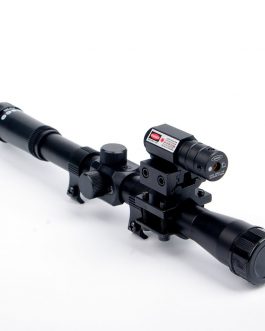 Rifle Optics Scope Tactical Crossbow with Red Dot Laser