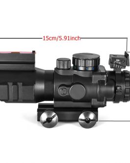 Dovetail Reflex Optics Scope Tactical Sniper Magnifier