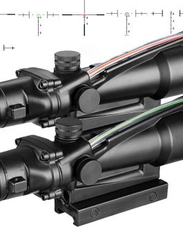 Real Fiber Optics Tactical Sights Rifle Scope