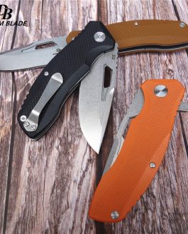 G10 Handle Folding Knife Outdoor Survival EDC Tool