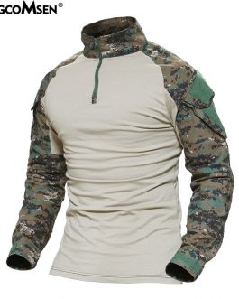 Multicam Camouflage Combat Long Sleeve T-Shirt