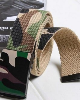 Camouflage Nylon Tactical Belt