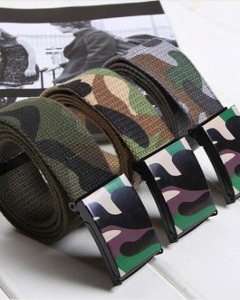 Camouflage Nylon Tactical Belt