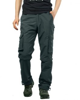 Cargo Pant Solid Convertible Trouser