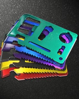 Multifunction Credit Card Rescue EDC Tool