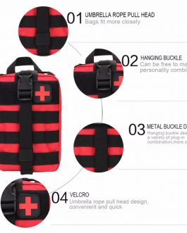 Outdoor Travel First Aid Kit Tactical Medical Bag