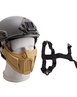 Tactical Half Face Mask Protective Guard